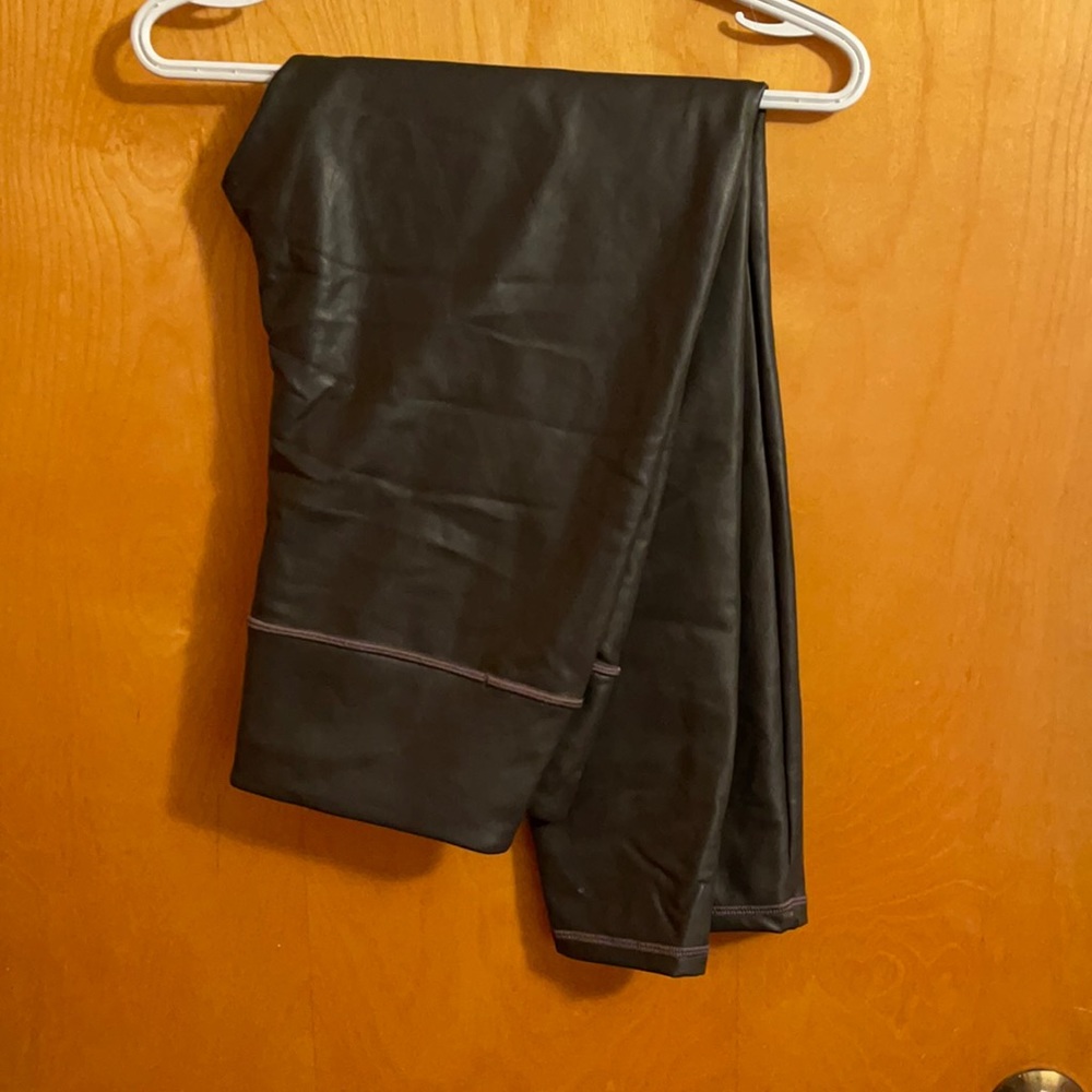 Athleta “leather” leggings